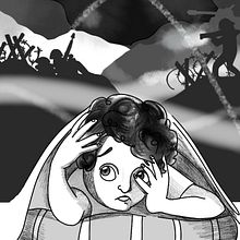 Ilustraciones b/n para relatos 8/12 años. Fundación Pere Tarres. Traditional illustration project by Marta Garcia - 04.10.2019
