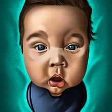Ilustracón Sebastian. Un proyecto de Dibujo de Retrato de Marcelo Arias Ordinola - 12.04.2020
