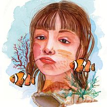 Mi Proyecto del curso: Retrato ilustrado en acuarela. Fine Arts, Portrait Drawing, and Traditional illustration project by Gabriela Rodriguez Espinosa - 04.11.2019