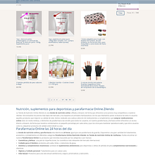Tienda de nutrición y dietética. Web Design project by Jose Luis Torres Arevalo - 04.11.2019