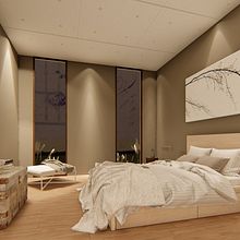 Renders de vivienda - interiores y exteriores Ein Projekt aus dem Bereich 3D, 3-D-Animation, Architektur, Innenarchitektur, Dekoration von Innenräumen und Innendesign von Delfina Majul - 12.04.2019