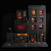 Diorama Hell´s Kitchen. Projekt z dziedziny Craft użytkownika Eduardo Samajon - 16.12.2017