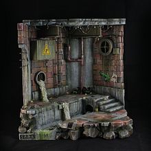 Diorama Alcantarillas de NY. Projekt z dziedziny Craft użytkownika Eduardo Samajon - 12.08.2018