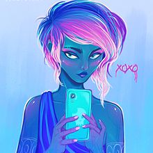 Sketch of Melvia (OC). Un proyecto de Bocetado, Concept Art, Dibujo y Diseño de personajes de Sandra Campos - 10.04.2019