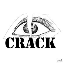 Crack. Un proyecto de Diseño de carteles, Diseño gráfico e Ilustración tradicional de Lidia Díez - 12.04.2019