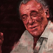 Henry Chinaski: Proyecto de Pintura digital.. Digital Illustration project by Arturo Ruiz Méndez - 04.12.2019
