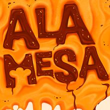 Cartel A la Mesa!. Art Direction, Poster Design, Graphic Design, Traditional illustration, Digital Illustration, Vector Illustration, Advertising, T, and pograph project by Maikel Martínez Pupo - 04.13.2019