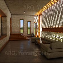 Renders fotorealista vivienda unifamiliar Ein Projekt aus dem Bereich 3D und Architektur von Yofrank Diaz - 13.04.2019