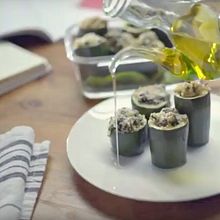 Recetas Aldi - Calabacines rellenos de verdura y quinoa. Un projet de Production audiovisuelle de Sonia Manrique - 03.02.2019