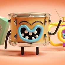 Mi Proyecto del curso: Introducción exprés al 3D: de cero a render con Cinema 4D. 3D, 3D Character Design, and 3D Modeling project by Jose Moreno - 04.13.2019