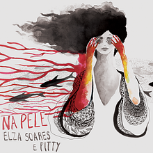 Na Pele - Pitty // album cover. Traditional illustration project by Eva Uviedo - 08.27.2017