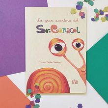 La Gran Aventura del Señor Caracol . Ilustrasi Anak-Anak proyek oleh Victoria Inglés - 08.28.2017