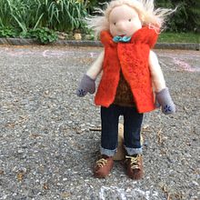 Carina / personaje de lana . Projekt z dziedziny Craft użytkownika Marina Ramoneda - 14.04.2019