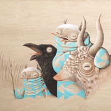 PARCHANDO. Un proyecto de Ilustración tradicional y Pintura a la acuarela de Katherine Dossman Casallas (k2man*) - 14.04.2018