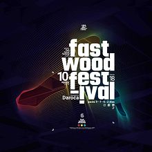 Comunicación gráfica 6 Fast Wood Festival. Art Direction, Poster Design, and Graphic Design project by Eduardo Cámara - 02.18.2019