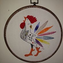 Mi Proyecto del curso: Técnicas de bordado: ilustrando con hilo y aguja. Projekt z dziedziny Craft użytkownika Cynthia Sanchez - 15.04.2019