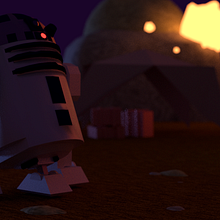 R2D2 . 3D proyek oleh Cristian Moreno - 04.15.2019