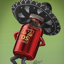 Jarabe tapatio . Creativit, and Traditional illustration project by Martin Mariano Hernandez Tena - 04.15.2019