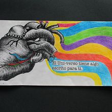 fluyendo con el corazón del agua. Projekt z dziedziny  R i sunek użytkownika Amanti Avila - 04.04.2019