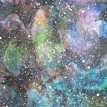 Mi Galaxia. Projekt z dziedziny Tradycyjna ilustracja użytkownika Carmen Sánchez Naharro - 07.05.2019
