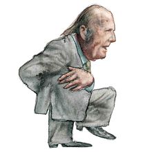 Revista Interviú. Een project van  Tekening,  Artistieke tekening,  Portrettekening, Ontwerp van personages y Aquarelschilderen van Carlos Rodríguez Casado - 17.04.2019