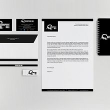 Papelería corporativa del estudio de tatuajes Scorpion ink. Projekt z dziedziny Projektowanie graficzne użytkownika Barbara Górowska - 17.04.2019