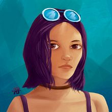 Mi Proyecto del curso: Pinceles y pixeles: introducción a la pintura digital en Photoshop . % Daniel Zuga tarafından hazırlanan Geleneksel illüstras, Ve on projesi - 04.17.2019