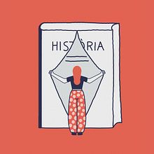 On són les dones als llibres d'història?. Un projet de Beaux Arts, Créativité, Illustration traditionnelle, Illustration numérique , et Aquarelle de Sabina Alcaraz - 18.04.2019