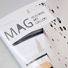 Memoria Anual «Mustang Art Gallery». Editorial Design, and Graphic Design project by Cristian Alberola+García - 04.18.2019