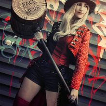 Harley Quinn (diseño propio). Arts, Crafts, Sewing, Creativit, and Costume Design project by Marta Rodríguez - 07.03.2015