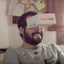Cinemobile Claro. Cop, writing, Creativit, Marketing, Digital Marketing, Mobile Marketing, Paper Craft, and Advertising project by Renato Farfán Basauri - 04.19.2013