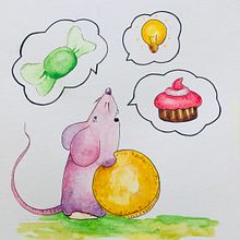 La ratoncita presumida. Children's Illustration project by Raquel Cordon - 04.19.2019