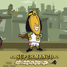 Supermanco - Serie Animada & Cómics. Character Animation, Film, Video, TV, Creative Consulting, Cop, writing, Creativit, Character Design, 3D Character Design, Marketing, Digital Marketing, Advertising, and TV project by Renato Farfán Basauri - 04.20.2010