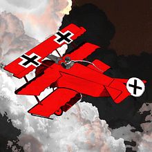 Aeroplano WW1. Digital Illustration project by Pedro Luis Guerra Hernàndez - 04.21.2019