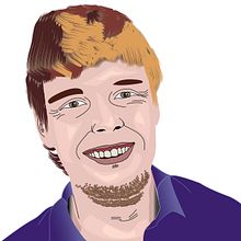 Práctica académica: autorretrato en Adobe Illustrator . Art Direction, Traditional illustration, and Vector Illustration project by Guillermo Liddy Riera - 06.11.2018