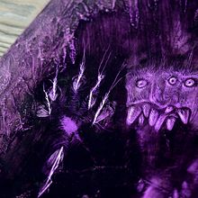 Under ice - Esgrafiado sobre Caseína y tinta. Desenho artístico e Ilustração tradicional projeto de Santiago Camacho - 22.04.2019