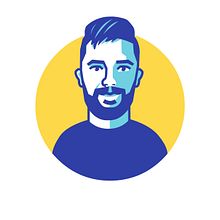 Autorretrato vectorial Ein Projekt aus dem Bereich Logodesign und Traditionelle Illustration von Alberto Camacho Gordaliza - 22.04.2019