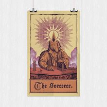 The Sorcerer . Desain Poster, Ilustrasi tradisional & Ilustrasi Digital proyek oleh Manuel Coelho - 04.23.2019