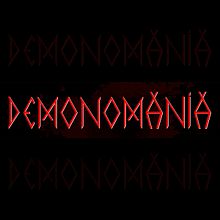 DEMONOMANIA. Lettering project by Pedro Luis Guerra Hernàndez - 04.23.2019