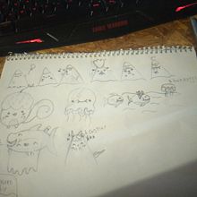 mi entorno kawaii. Traditional illustration project by Alberto Ramos Hernandez - 04.24.2019