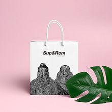 Sup&Rem. Un proyecto de Br, ing e Identidad, Creatividad, Dirección de arte y Diseño gráfico de Rayo Púrpura - 01.04.2018