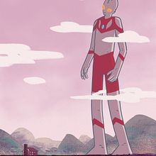 Ultraman . Un proyecto de Ilustración tradicional de KIKE J. DÍAZ - 24.04.2019