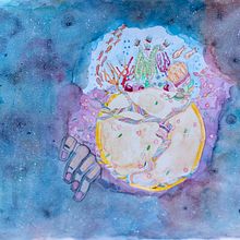 Mi Proyecto "Descubriendo un mundo" .. Projekt z dziedziny  R, sunek art, st, czn, Kreat i wność użytkownika Lizeth Lucas - 29.04.2019