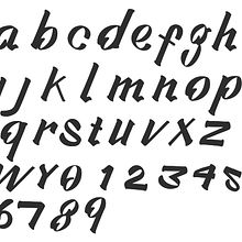 Tipografía inacabada. Un proyecto de Tipografía de Koithi Hamada - 25.04.2018
