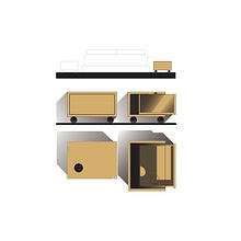 BOX. Un proyecto de Diseño y creación de muebles					 de Fabián Montenegro - 21.05.2019