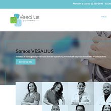 Grupo Vesalius. Web Design, and UX / UI project by Pablo Núñez Argudo - 10.09.2018