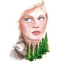 No planet B. Un proyecto de Dibujo de Retrato, Diseño, Ilustración tradicional, Ilustración digital y Pintura a la acuarela de Ana Sánchez Tejedor - 25.04.2019