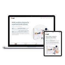 Site iQuali. Graphic Design, and Web Design project by Lucía Valdés - 01.25.2019