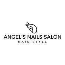 Angel´s Nails Salon. Un proyecto de Br, ing e Identidad, Diseño de logotipos, Diseño gráfico e Ilustración tradicional de Gino Rossi Liceti - 26.04.2019