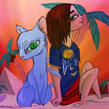 Estoy bien.. . % Andrea Angelina tarafından hazırlanan Çizim, Dijital İllüstras, Ve on projesi - 01.14.2019